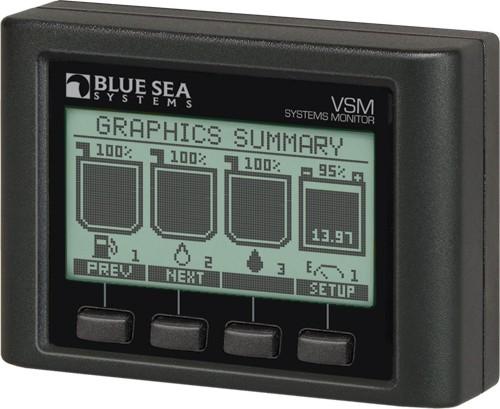 Blue Sea Blue Sea Vessel system monitor VSM 422 - Veneen mittarit ja anturit - D248787 - 1