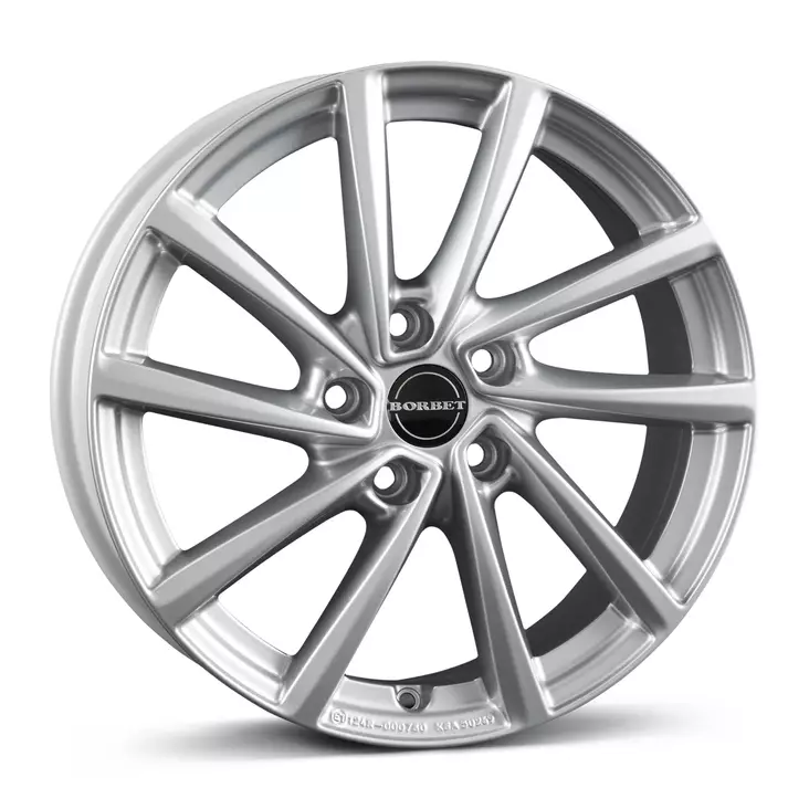 Borbet V 70747 crystal silver alumiinivanne 7x17 - 17-tuumaiset alumiinivanteet - 499-94847 - 1