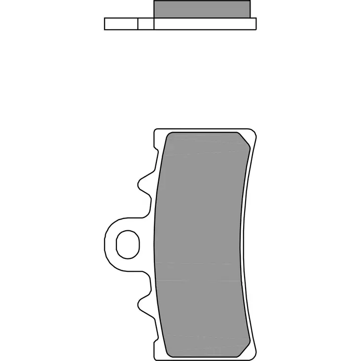 Brembo Jarrupalat Carbon-Ceramic - Moottoripyörän jarrupalat - D122087 - 1