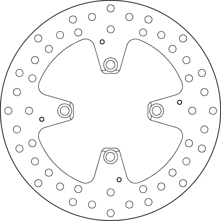 Brembo Serie Oro jarrulevy - Moottoripyörän jarrulevyt - D190927 - 1