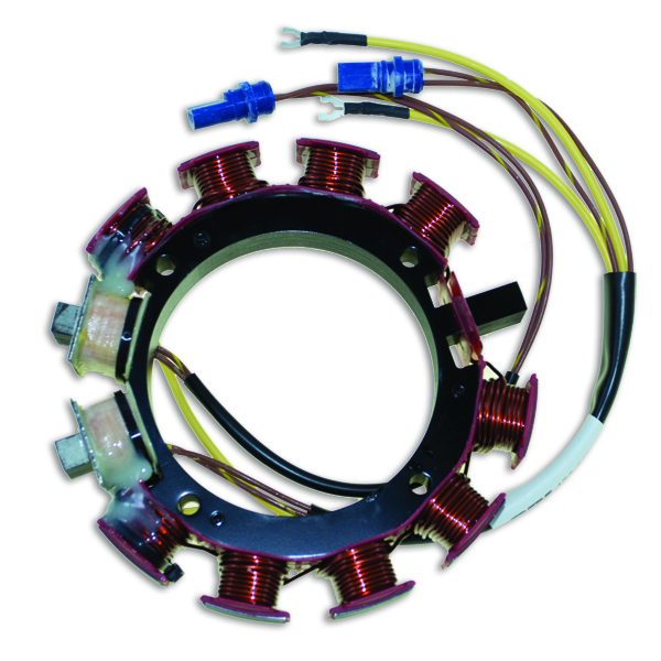 Cdi Elec. Johnson Evinrude Stator - 6 Cyl. (35 Amp) - Perämoottorin staattorit - D186057 - 1