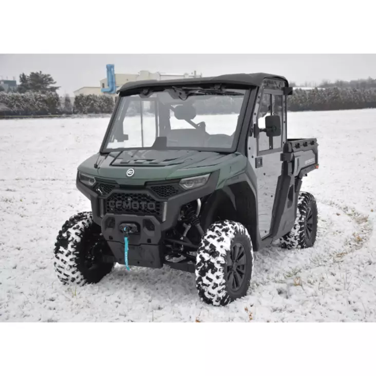 DFK Täysi Ohjaamo Lämmöllä + pyyhin/pesin CF Moto UForce 10 PRO 2025- - Mönkijän DFK lämpöhytit - D526457 - 1