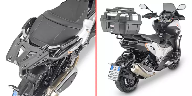 Givi Rear R Peugeot Xp400 Gtxp400 Allure '23 - Kiinnityssarjat ja tavaratelineet - D498697 - 1
