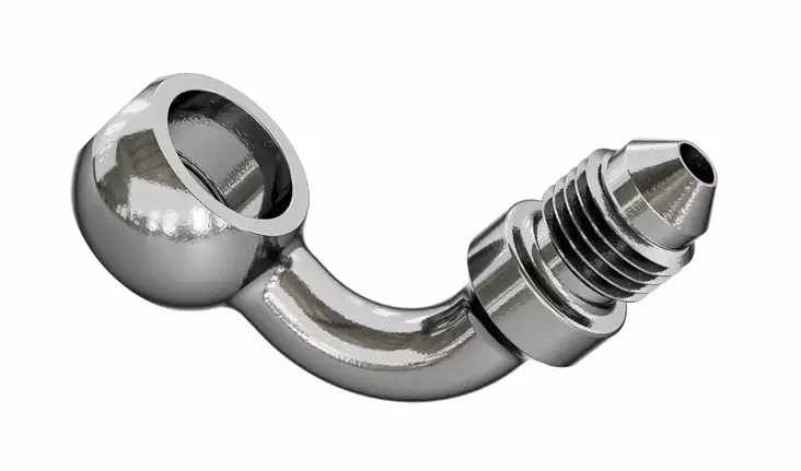 Goodridge Banjoliitin 90° SS (11.1mm) - Motorsport varaosat ja tarvikkeet - D527477 - 1