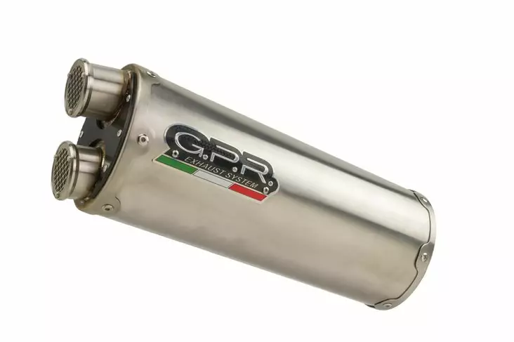 GPR BmwR 1200 Gs 2010/2012 DUAL INOX SP - Moottoripyörän äänenvaimentimet - D517477 - 1