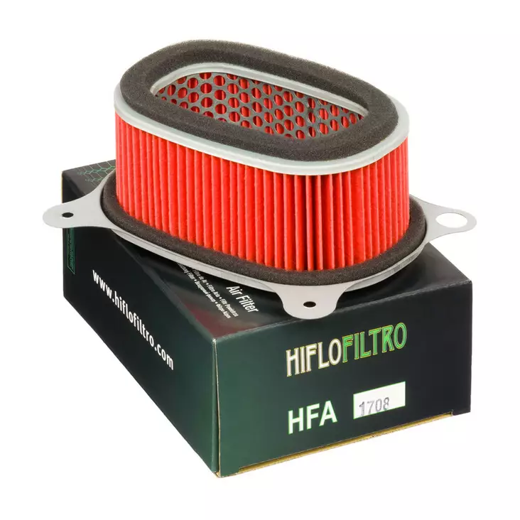 HiFlo ilmansuodatin HFA1708 - Moottoripyörän ilmansuodattimet - D51917 - 1