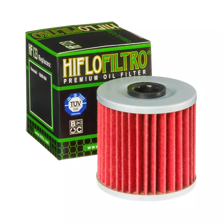 HiFlo öljynsuodatin HF123 - Mönkijän öljynsuodattimet - D59077 - 1