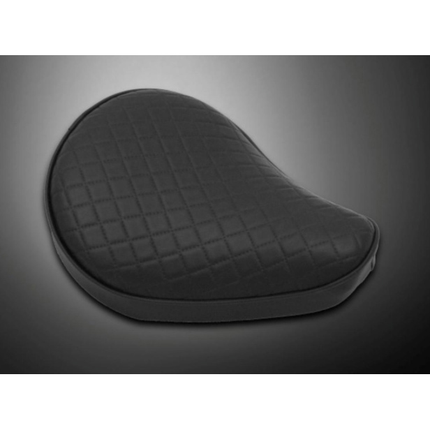 Highway Hawk old school SOLO SEAT SMALL STITCH - Moottoripyörän täydelliset satulat - D173427 - 1