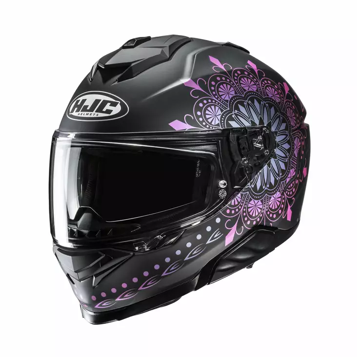 HJC Kypärä i71 Niel Musta/Pinkki MC28SF - Umpikypärät - D524957 - 1