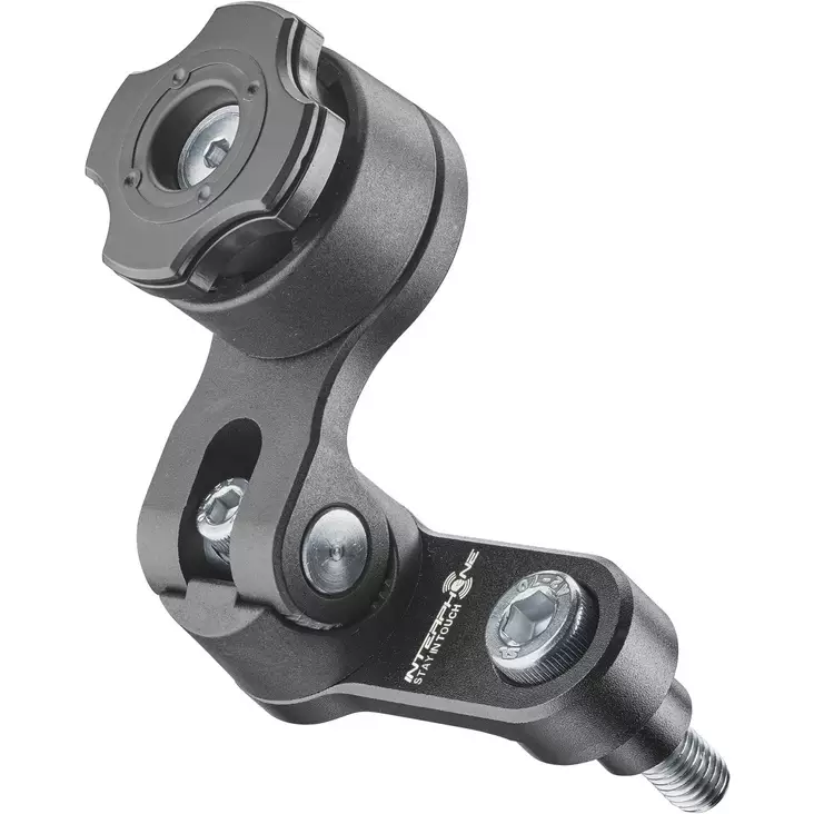 Interphone Quiklox Riser And Bar Clamp Mount - Matkapuhelinpidikkeet ja tarvikkeet - D494487 - 1