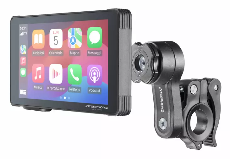 Interphone Ridesync 55 Näyttö CarPlay, Android Auto - Kypäräpuhelimet - D500967 - 1