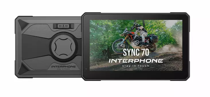 Interphone Sync70 Essential Smart Display Apple Carplay/Android Auto - Motorsport varaosat ja tarvikkeet - D517377 - 1