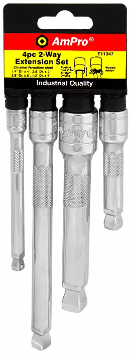 Jatkovarsisarja 1/4",3/8"x2,1/2" 4-os - Jatkovarret - LX527 - 1