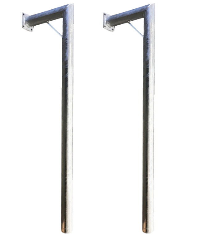 Putkikiinnikesarja 3" kiinteään laituriin - Jettilaiturit - D278657 - 1