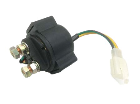 Käynnistysrele, Yleismalli, 12V, Kiina-skootterit 4-T - Mopon ja skootterin käynnistysreleet - D353627 - 1