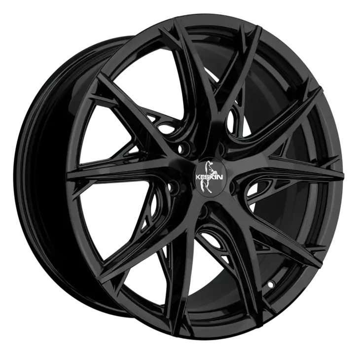 Keskin-Tuning KT24 Black Painted alumiinivanne 8.5x19 - 19-tuumaiset alumiinivanteet - 499-168047 - 1
