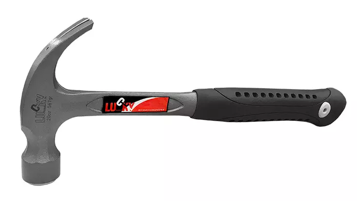 Kirvesmiehen vasara 20oz litteä teräsvar - Työkalut - LX7437 - 1
