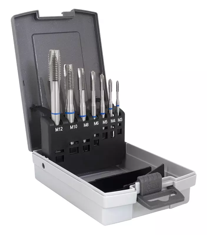 Konekier.tappisrj m3-m12 hss läpirei'ill - Kierretapit ja -pakat - LX8297 - 1