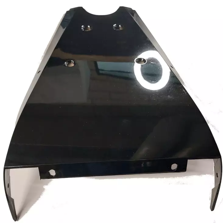 Kontio Motors Kruiser Long Range Style: jalkatilan etuosan muovisuojus ulkopuolella, musta - Kontio Kruiser Long Range Style varaosat - 499-134857 - 1