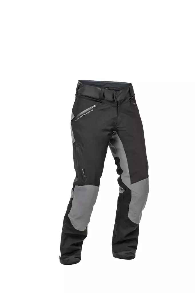 Lindstrands Tekstiilihousu Lofsdalen Pants Musta/teräksen harmaa - Moottoripyörä ajohousut - D486167 - 1