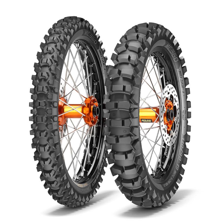 Metzeler MC360 Mid Soft 80/100-21 NHS 51M Fr. Racing - Crossi renkaat - D401157 - 1
