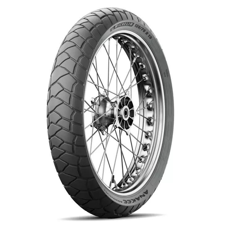 Michelin Anakee Adventure 120/70 R 17 M/C 58V TL/TT Fr - Adventure-Enduro moottoripyörän renkaat - D439997 - 1