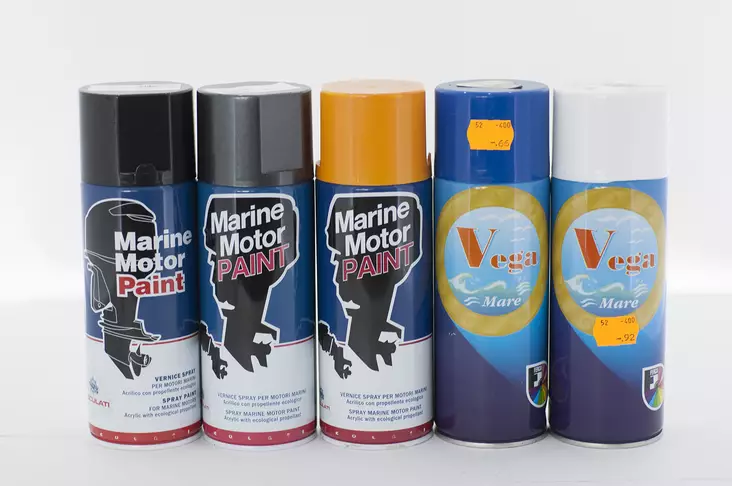 Moottorimaali 400ml, Suzuki black 2017- - Veneen moottorimaalit - D324537 - 1