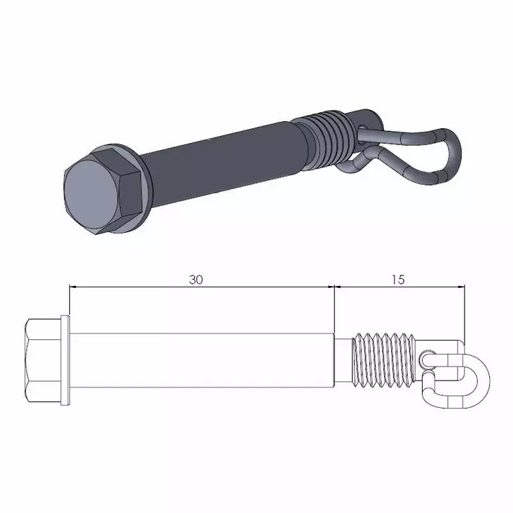 Moto-Master Jarrusatulan sokkatappi TC85 14-20 SX85 12-20 - Moottoripyörän jarrujen muut osat - D244987 - 1