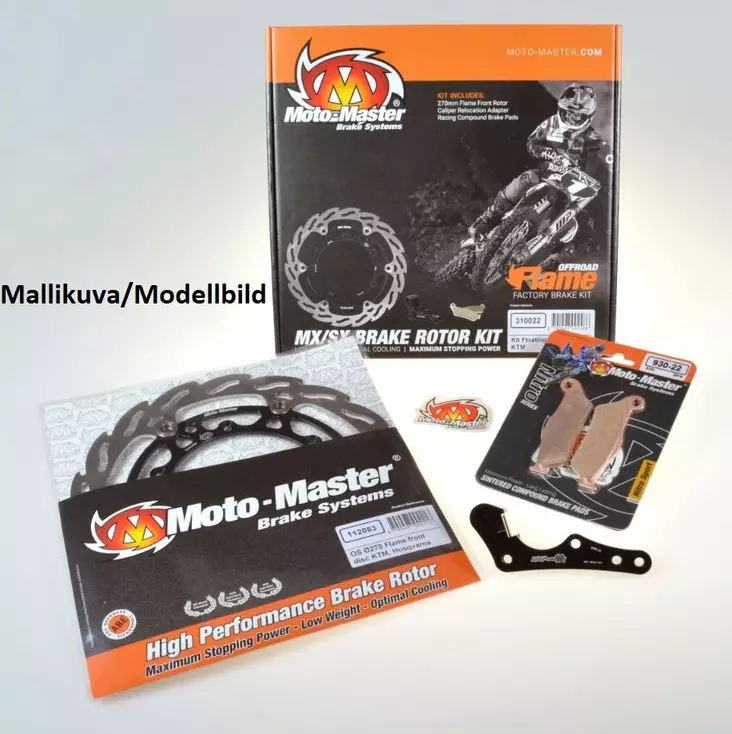 Moto-Master Kit Floating 270 Offroad KTM (levy-adapteri-jarrupalat) - Moottoripyörän jarrujen muut osat - D245007 - 1