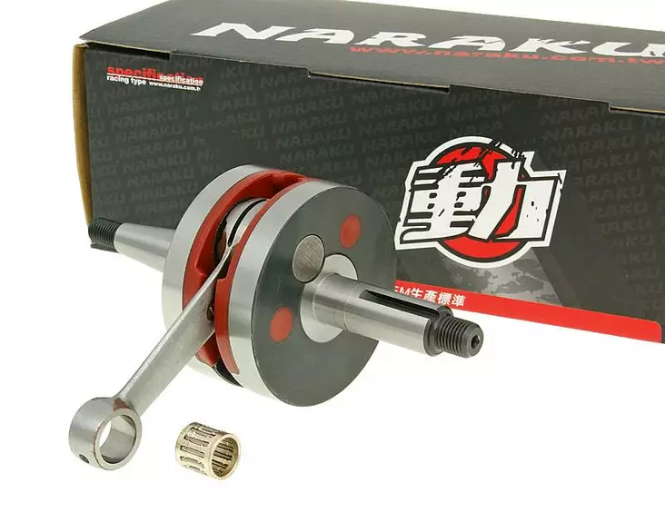 Naraku Kampiakseli, Racing HPC (50cc), Minarelli AM6 - Mopon ja skootterin kampiakselit - D88567 - 1