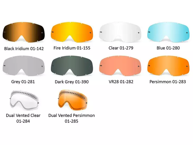 Oakley Repl. Lens FL MX Dual Prizm Snow Rose REPL Lens - Ajolasien varaosat ja tarvikkeet - D231027 - 1