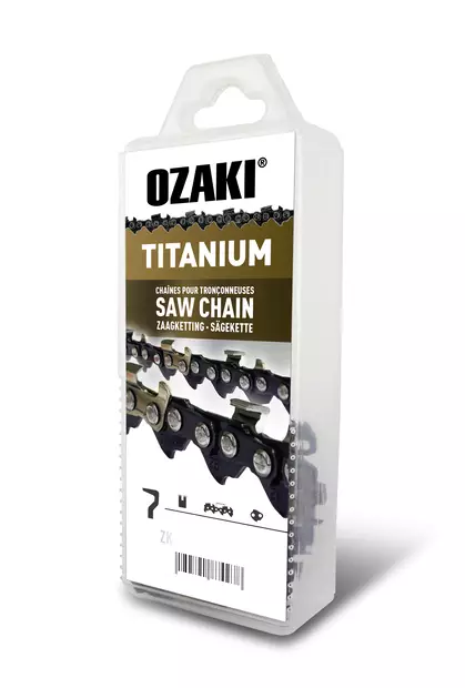 Ozaki forest titan teräketju 3/8'' pk 1.5 mm - 77kl - pro - Tarvikevaraosat - ZK38SC58TI-E77 - 1