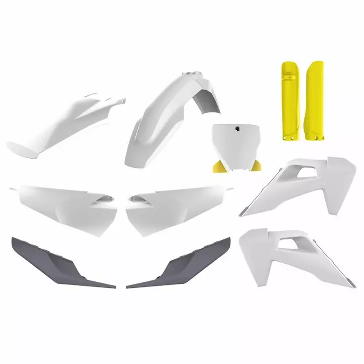 Polisport Full kit Husqvarna TC125: FC250/350/450 (19-22) OEM(20) (1) - Offroad muovisarjat - D371697 - 1