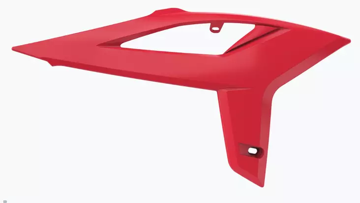 Polisport radiator scoops Beta RR (20-22) Red (5) - Moottoripyörän jäähdyttimen suojat - D371737 - 1