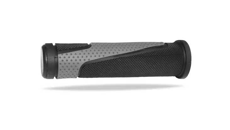 Progrip Tupet 807, musta/harmaa, 125mm, 22/22mm - Moottoripyörän kahvakumit - D467867 - 1