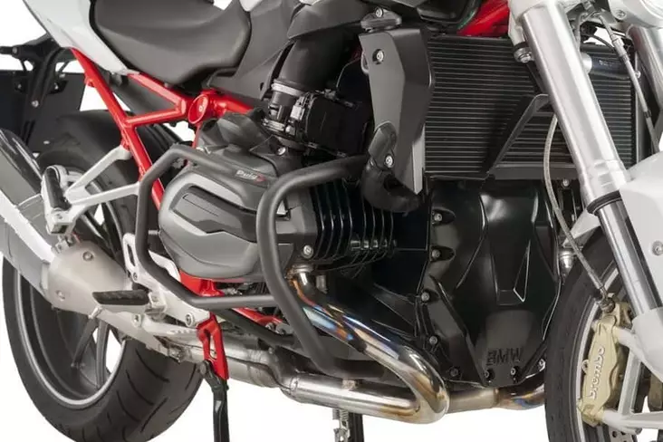 Puig Engine Guards Bmw R1200R/Rs 15-18' C/Black - Moottoripyörän kaatumaraudat - D301177 - 1