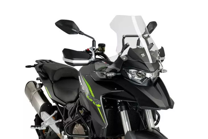 Puig Front Spoilers Qj SRT 550X Trail/On Road/Sr - Moottoripyörän katteet ja tuulenohjaimet - D503467 - 1