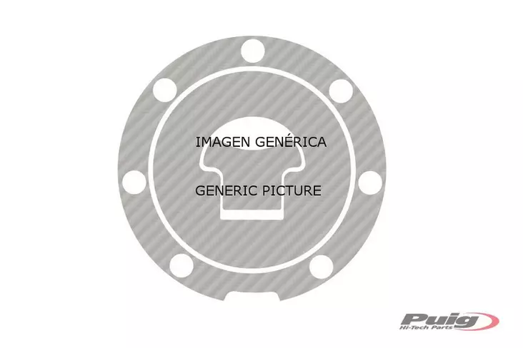 Puig Fuel Cap Cover Mod. Xtreme Mt-125 C/Carbon - Mallikohatiset tarrasarjat - D301287 - 1