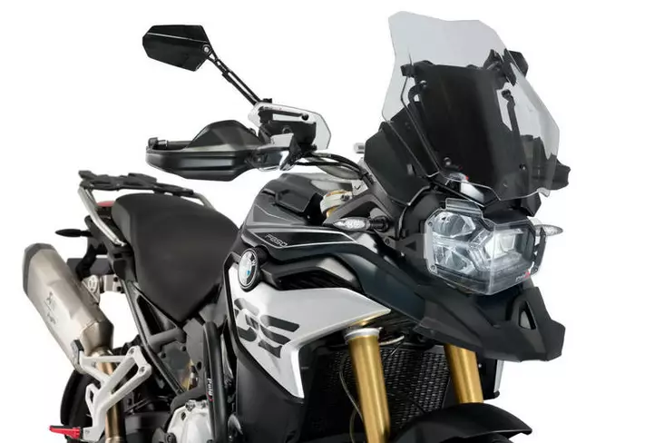 Puig Handlebar Deflectorbmw F750Gs/850Gs 18- C/Dark Smo - Moottoripyörän käsisuojat - D358947 - 1