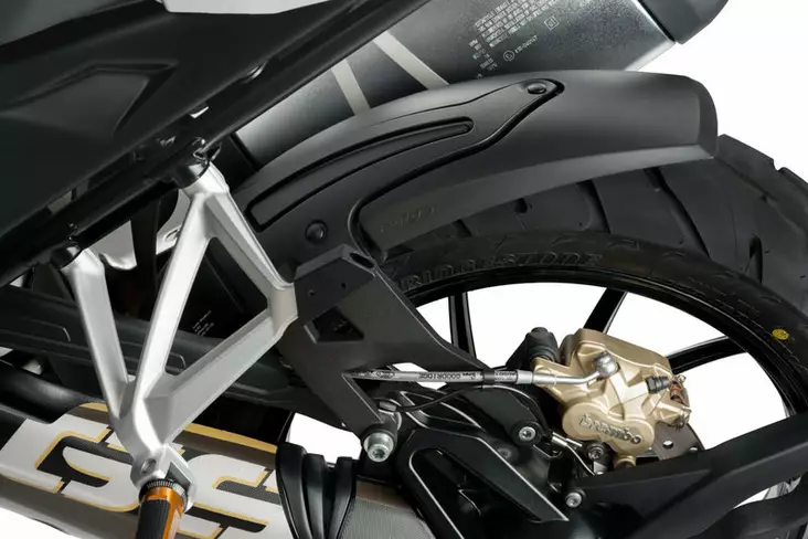 Puig Hugger Bmw R1200Gs/1250Gs 18'- C/Black Mate - Sisälokarit ja ketjusuoja - D287017 - 1