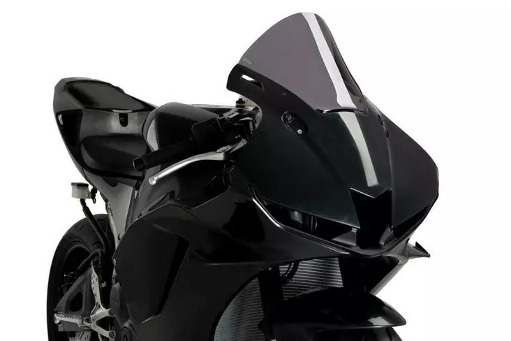 Puig R-Racer Screen Honda CBR600RR 23'- C/Dark Smoke - Moottoripyörän katteet ja tuulenohjaimet - D503377 - 1