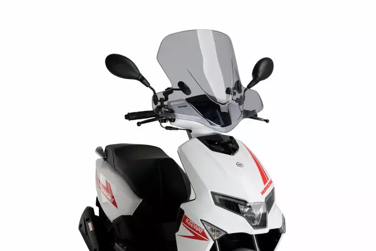Puig Semifairing City Touring Keeway Hurricane 50 C/Smo - Moottoripyörän katteet ja tuulenohjaimet - D501787 - 1