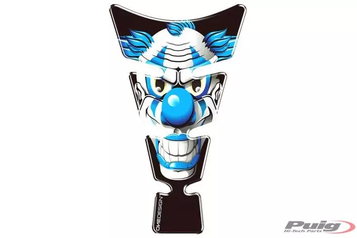 Puig Tank Pad Clown C/Blue - Moottoripyörän tankinsuojat - D302347 - 1