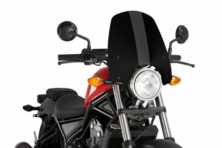 Puig Winds. New Generation Honda Rebel 300/500 17-23'C/ - Moottoripyörän katteet ja tuulenohjaimet - D302597 - 1