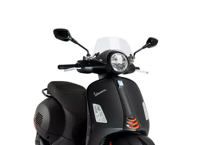 Puig Windshield Model Gts Sport Vespa Gts 300 Hpe/Supe - Moottoripyörän katteet ja tuulenohjaimet - D503417 - 1
