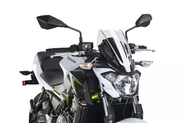 Puig Windshield New Generation Kawasaki Z650 17-18'C/Cl - Moottoripyörän katteet ja tuulenohjaimet - D302787 - 1