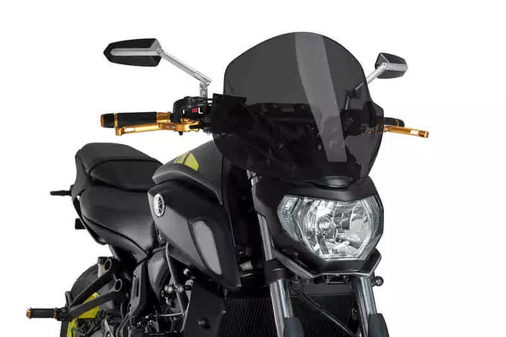 Puig Windshield Trend C/Black - Moottoripyörän katteet ja tuulenohjaimet - D357997 - 1