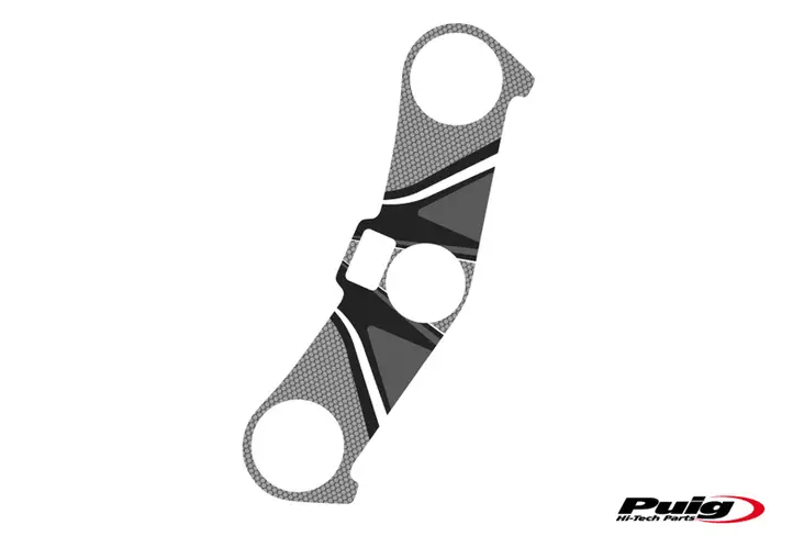 Puig Yoke Protector Kawasaki Zx6R 03-04 C/Grey - Moottoripyörän kaatumatapit - D300277 - 1