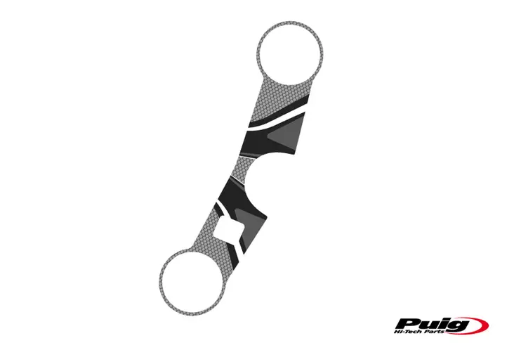 Puig Yoke Protector Suzuki Gsxr1000 03-04 C/Grey - Moottoripyörän kaatumatapit - D300257 - 1