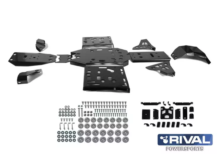 Rival Muovinen Pohjapanssari 8mm Odes Patchcross 650 850 1000 - Mönkijän pohjapanssarit - D500547 - 1